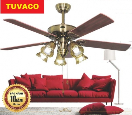 Quạt Trần Trang Trí Cổ Điển TUVACO F622-01